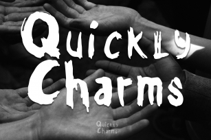 Quickly Charms - Brush Font Font Download