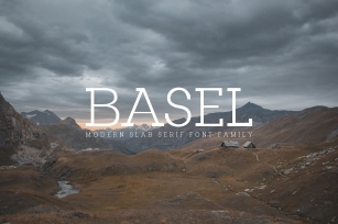 Basel Slab Serif Font Family Font Download