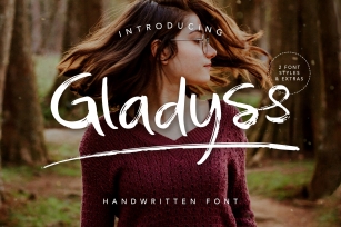 Gladyss Handwritten Font Font Download