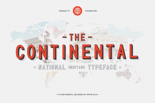 TF Continental Font Download