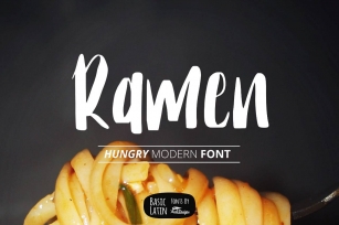 Ramen Font Font Download