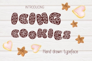 Icing cookies font Font Download