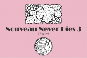 Nouveau Never Dies 3 Font Download