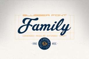 Slugger - Vintage Family Font Font Download