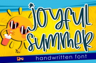Joyfull Summer - Handwritten Font Font Download