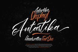 Antartika font Duo Font Download