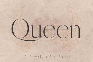 QUEEN, An Elegant Serif Font Font Download