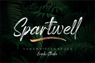 Spartwell |HANDWRITTEN BRUSH| Font Download