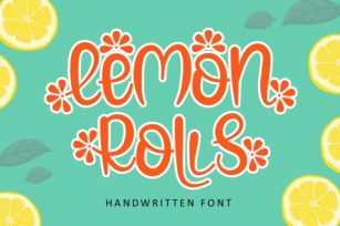 Lemon Rolls Font Download