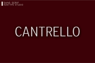 Cantrello Font Download