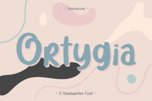 Ortygia Font Download