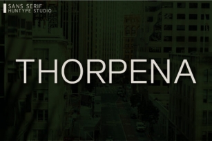 Thorpena Font Download