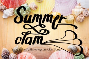Summer Clam Font Download