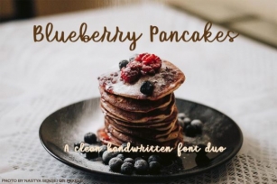 Blueberry Pancakes Font Download