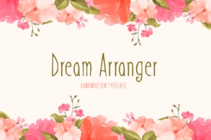 Dream Arranger Font Download