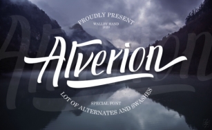 Alverion Font Download