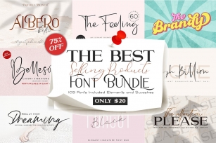 The Best Selling Bundle Here Font Download