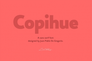 Copihue Font Download