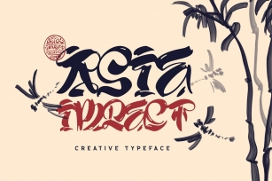 Asia Impact font Font Download