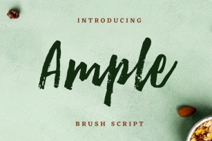 Ample Brush Script Font Download