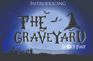 The Graveyard - Spooky Font Font Download