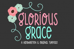 Glorious Grace-Handwritten Font Font Download
