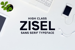 Zisel Sans Serif Typeface Font Download