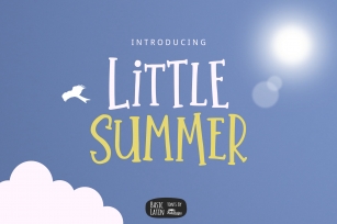 Little Summer Cute Font Font Download