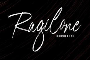 Ragilone Brush Font Download