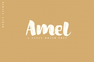 Amel Brush Font Font Download