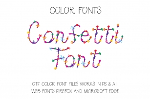 Confetti Font Font Download
