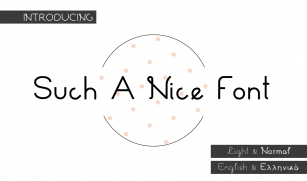 Such a Nice Font Font Download