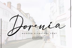 Dorenia Signature Font Font Download