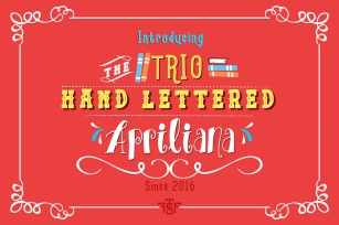 Trio Apriliana Font Download