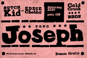 TOMO Joseph Font Download