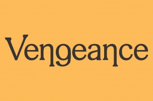 Vengeance Font Download