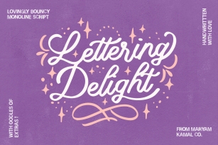 Lettering Delight Script Font Font Download