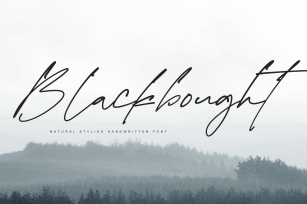 Blackbought Font Download