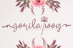 gorila woy Font Download