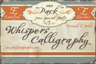 Whispers Calligraphy_Pack Font Download