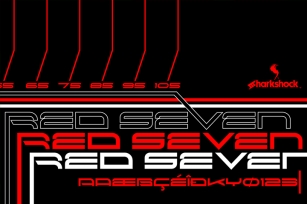 Red Seven Font Download