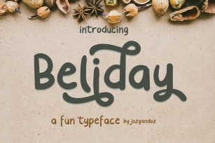 Beliday Font Font Download