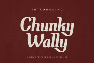 Chunky Wally Font Font Download
