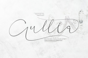 Aullia Modern Calligraphy Font Download