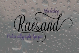 Raesand Font Download