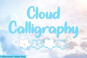 Cloud Calligraphy Font Download