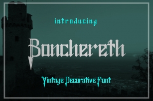 Bonchereth Font Font Download