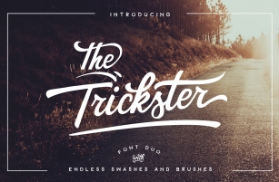 The Trickster Font Duo + extras Font Download