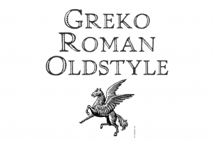 Greko Roman Oldstyle Font Download