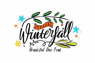 Winterfall Duo Font Font Download
